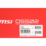 Гарнитура MSI DS502 (оголовье, с проводом, 2м, полноразмерные, USB, 405г)