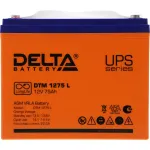 Батарея Delta DTM 1275 L (12В, 75Ач)