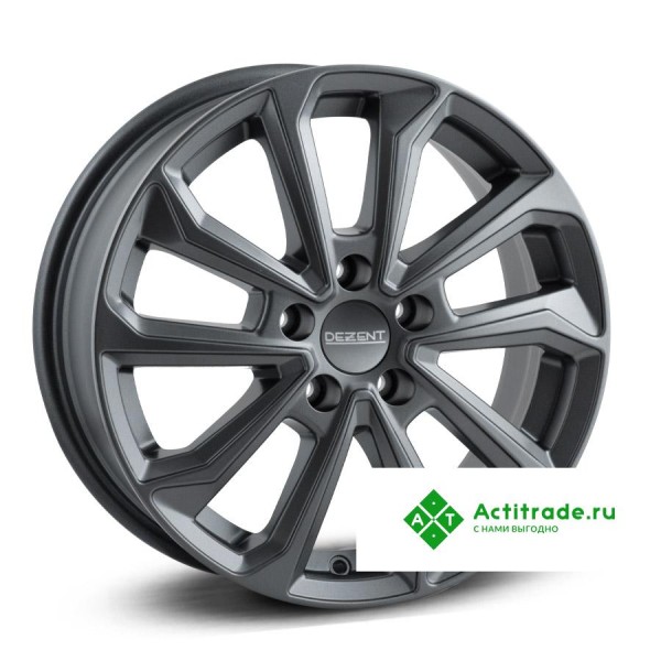 Dezent KS graphite R17/7J PCD 5x112 ET 38 ЦО 70,1 графитовый матовый
