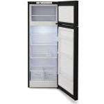 Холодильник Бирюса Б-B6035 (A, 2-камерный, объем 300:240/60л, 60x165x62.5см, черная сталь)