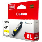 Чернильный картридж Canon CLI-471XLY (желтый; 715стр; 10,8мл; Pixma MG5740, MG6840, MG7740)