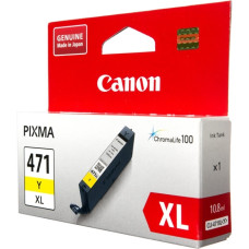 Чернильный картридж Canon CLI-471XLY (желтый; 715стр; 10,8мл; Pixma MG5740, MG6840, MG7740) [0349C001]