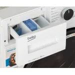 Стиральная машина Beko WSPE7H616W(фронтальная средняя, класс стирки/отжима/э.потребления: A/B/A+++ , макс: 7,5кг, 1200 об/мин, инвертер, 60x84x45см, белый)