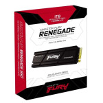 Жесткий диск SSD 1Тб Kingston Renegade (M.2, 7300/6000 Мб/с, 1000000 IOPS, PCI-E, для ноутбука и настольного компьютера)