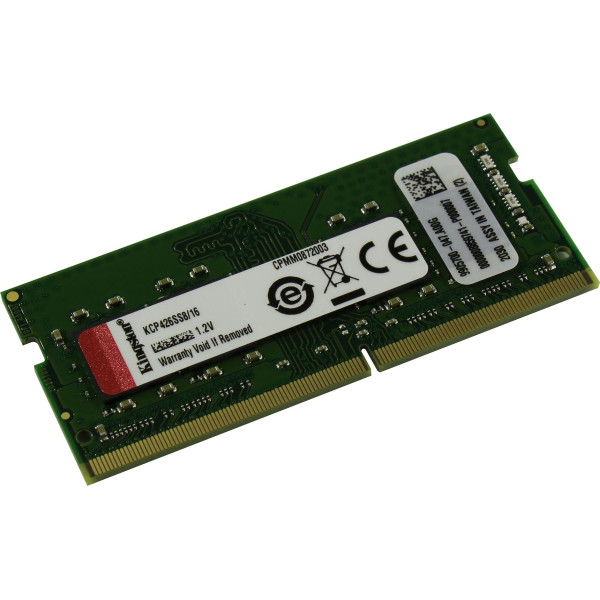 Память SO-DIMM DDR4 2666МГц Kingston (21300Мб/с, CL19, 260-pin)