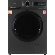Стиральная машина Midea MF01814BS47/T(фронтальная узкая, класс стирки/отжима/э.потребления: A , макс: 8кг, серый) [MF01814BS47/T]