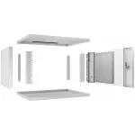 Шкаф коммутационный настенный Cabeus WSC-05D-6U55/45 (6U, 550x320x450мм, IP20, 30кг)