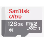 Карта памяти microSDXC 128Гб SanDisk (Class 10, 100Мб/с, UHS-I, без адаптера)