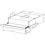 Вытяжка Weissgauff TEL 06 1M IX