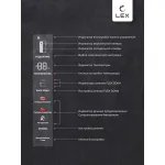 Холодильник Lex LSB458StGIDBI (No Frost, A++, 3-камерный, Side by Side, объем 436:234/202л, инверторный компрессор, серый)