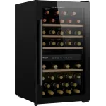 Винный шкаф Weissgauff WWC-49 DB DualZone (G, 1-камерный, черный)