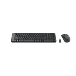 Клавиатура и мышь Logitech Wireless Combo MK220 Black USB (радиоканал, классическая мембранная, 101кл, светодиодная, кнопок 2, 1000dpi)