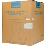 Стиральная машина Hyundai WFD9403(60x85x58см, фронтальная, макс:10кг, с сушкой, 1400об/мин, темно-серый)