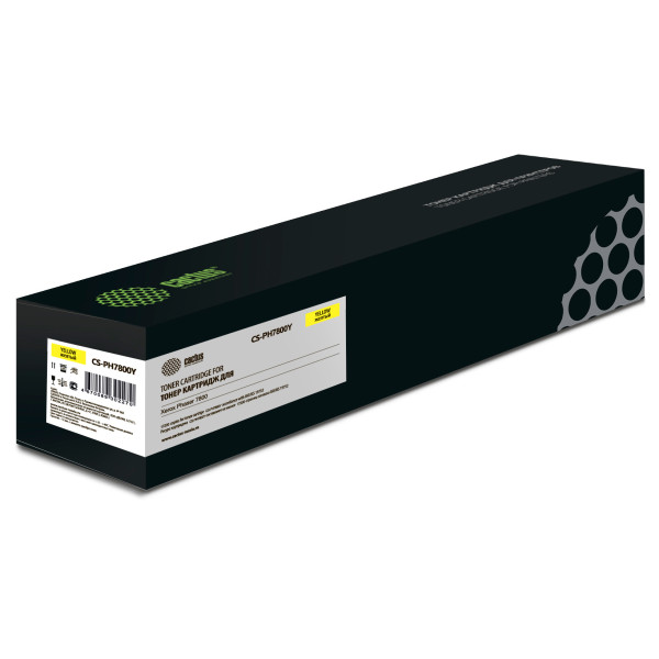 Тонер-картридж Cactus CS-PH7800Y (желтый; 17200стр; Phaser 7800)