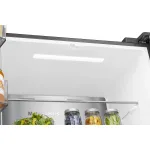 Холодильник Hisense RQ5P470SEI1 (No Frost, A+, 3-камерный, Side by Side, объем 530:331/199л, инверторный компрессор, серый)