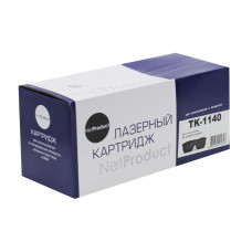 Тонер-картридж NetProduct N-TK-1140 (оригинальный номер: TK-1140; черный; 7200стр; Kyocera Mita FS-1030MFP, 1130MFP, ECOSYS M2030DN, M2530DN) [4010705750]