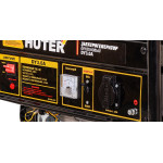 Электрогенератор Huter DY3.0A (бензиновый, однофазный, пуск ручной, 2,8/2,5кВт, непр.работа 10,5ч)