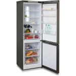 Холодильник Бирюса Б-I960NF (No Frost, A, 2-камерный, объем 340:240/100л, 60x190x62.5см, нержавеющая сталь)