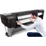 Плоттер HP DesignJet T1700 (W6B55A) (струйная, A0, 128Мб, RJ-45)