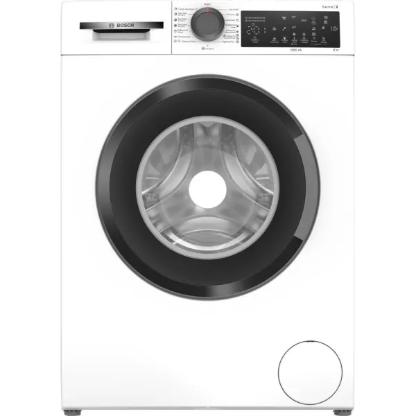 Стиральная машина Bosch WLZ24200ME(фронтальная средняя, класс стирки/отжима/э.потребления: A/B/A , макс: 8кг, 1200 об/мин, инвертер, защита: частичная, 59.8x84.8x45.8см, белый)