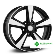 LegeArtis NS38 R17/6.5J PCD 5x114,3 ET 40 ЦО 66,1 черный матовый с полированной лицевой поверхностью [9125574]