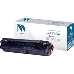 Тонер-картридж NV Print HP CE743A (пурпурный; LaserJet Color CP5220, CP5225, CP5225dn, CP5225n)