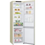Холодильник LG GC-B509SECL (No Frost, A+, 2-камерный, объем 419:292/127л, инверторный компрессор, бежевый)