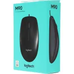 Мышь Logitech Mouse M90 Black USB (кнопок 3, 1000dpi)