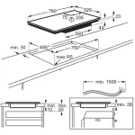 Индукционная варочная поверхность Electrolux EIV83443CT