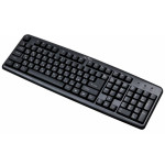 Клавиатура Oklick 100 M Standard Keyboard Black USB (классическая мембранная, 107кл)