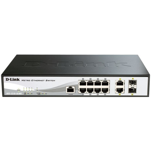 Коммутатор D-Link DGS-1210-10/ME