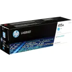 Тонер-картридж HP 415A (голубой; 2100стр; HP LJ M454, MFP M479)