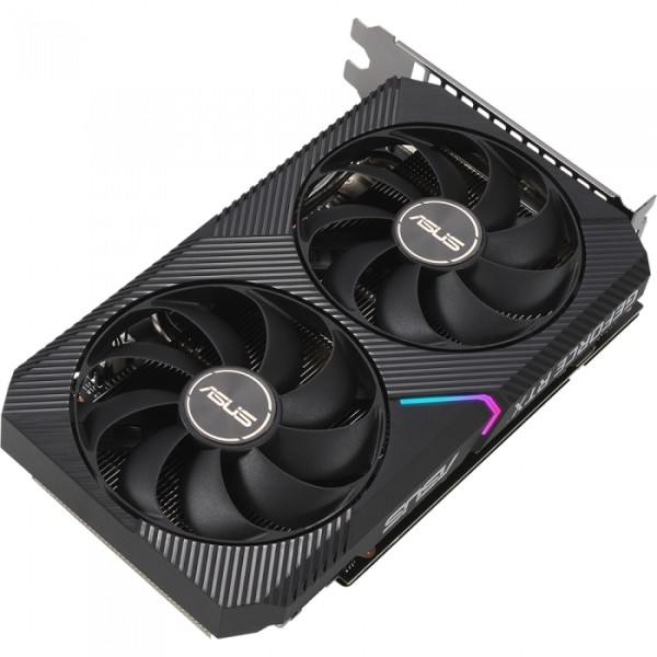 Видеокарта GeForce RTX 3060 1837МГц 12Гб ASUS DUAL OC (PCI-E 16x 4.0, GDDR6, 192бит, 1xHDMI, 3xDP)