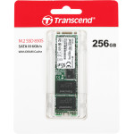 Жесткий диск SSD 256Гб Transcend MTS830 (2280, 530/400 Мб/с, 70000 IOPS, SATA 3Гбит/с, для ноутбука и настольного компьютера)