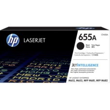 Тонер-картридж HP 655A (черный; 12500стр; M652, 653, M681, 682)