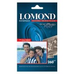 Фотобумага Lomond 1103302 (10x15, 260г/м2, для струйной печати, односторонняя, полуглянцевая, 20л)