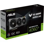 Видеокарта GeForce RTX 4060 Ti 2310МГц 8Гб ASUS TUF Gaming OC (PCI-E 4.0, GDDR6, 128бит, 1xHDMI, 3xDP)