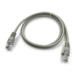 Патч-корд Buro 1427784 (RJ-45 (m), RJ-45 (m), алюминий омедненный, 1м, 5E, 4пары, UTP)