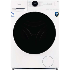 Стиральная машина Midea MF200W90WBS/W(фронтальная, класс стирки/отжима/э.потребления: A/B , макс: 9кг, 1400 об/мин, инвертер, 59.5x85x53.5см, белый) [MF200W90WBS/W-RU]