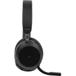 Гарнитура Jabra Evolve2 75 MS Stereo (оголовье, беспроводное/с проводом, накладные, USB Type-A, Microsoft Teams)