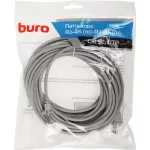 Патч-корд Buro 1428203 (RJ-45 (m), RJ-45 (m), алюминий омедненный, 7м, 4пары)