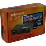 Разветвитель TELECOM (HDMI (f), 4 x HDMI (f))