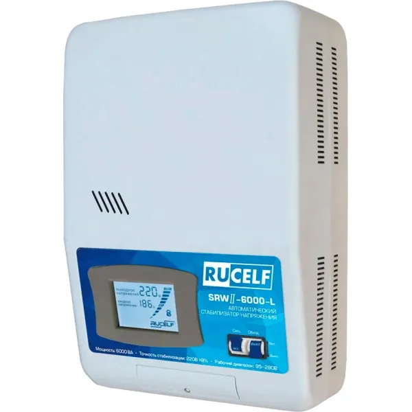 Стабилизатор напряжения RUCELF SRWII-6000-L