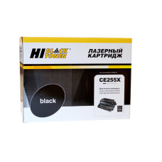 Тонер-картридж Hi-Black HB-CE255X (оригинальный номер: CE255X; черный; 12500стр; LJ P3015)