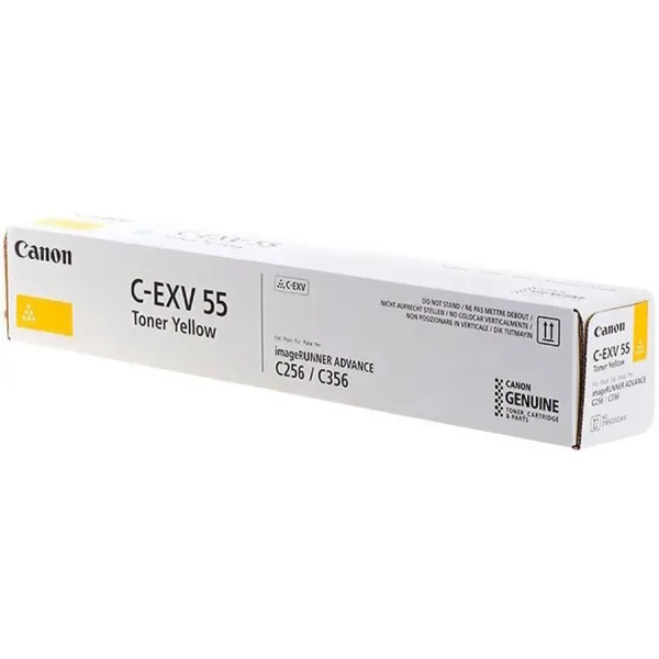 Тонер Canon C-EXV55 Yellow (2185C002) (желтый; туба; imageRUNNER C256i, C256, C356)