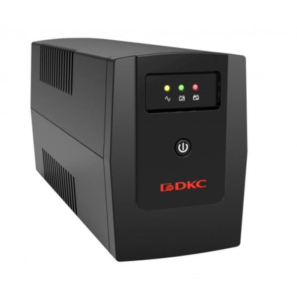ИБП DKC INFO600S (Line-Interactive, 600ВА, 360Вт, 2xCEE 7 (евророзетка))