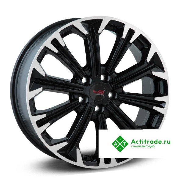 LegeArtis TY564 R18/8J PCD 5x114,3 ET 50 ЦО 60,1 черный с полированной лицевой поверхностью