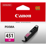 Картридж Canon CLI-451M (пурпурный; 333стр; 7мл; Pixma iP7240, MG6340, MG5440)