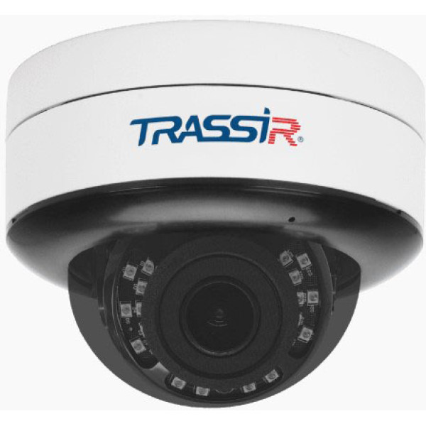Камера видеонаблюдения Trassir TR-D3153IR2 (IP, антивандальная, купольная, уличная, 5Мп, 2.7-13.5мм, 2592x1944, 25кадр/с, 73°)