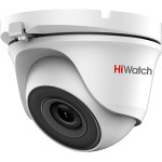 Камера видеонаблюдения HiWatch DS-T203(B) (6 мм) (аналоговая, купольная, поворотная, уличная, 2Мп, 6-6мм, 1920x1080, 25кадр/с)